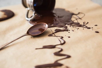 Fototapeta premium Chocolate cookies