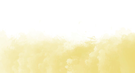 Yellow watercolor background for your design, watercolor background concept, vector.