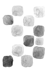 Abstract watercolor brush illustration, Watercolor modern background