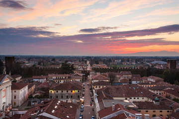 The town of Castelfranco Veneto