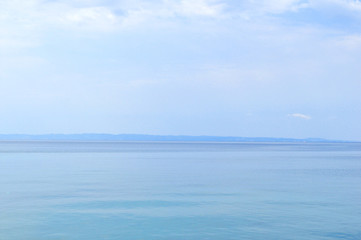Obraz premium Blue sea on a sunny day