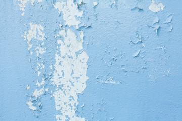 Old blue textures wall background. Perfect background with space.