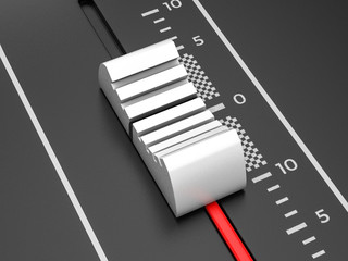 Obraz premium Mixing sliders