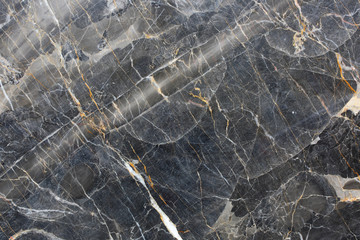 Patterned structure of dark gray marble pattern (Gold Russia) for design product. Abstract marble texture.