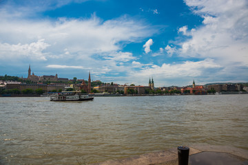 Budapest, Hungary: Church of St. Matthias, Fisherman's Bastion, Calvinist Church shore view's of...