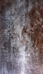 Large porcelain stoneware tiles for coverings, rust style.