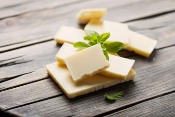 Sweet white chocolate