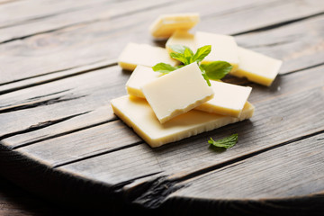 Sweet white chocolate