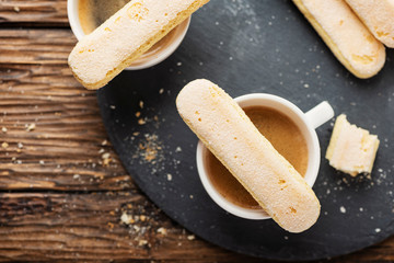 Italian cookies Savoiardi