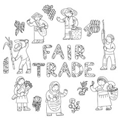 Fair trade doodles