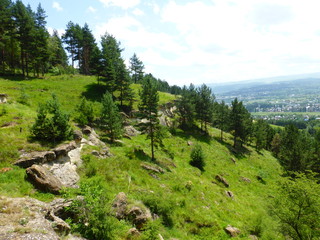 Borgustan mountain range