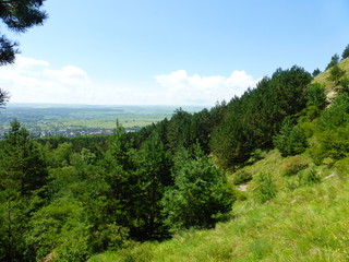 Borgustan mountain range