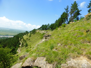 Borgustan mountain range