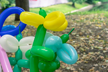 Balloons for twisting and modeling various figures. Long balloons for twisting.