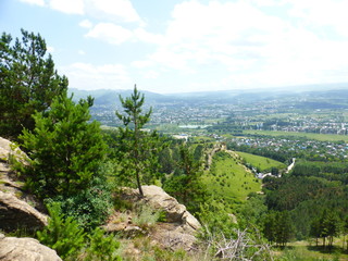 Borgustan mountain range