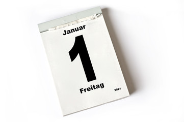 1. Januar 2021