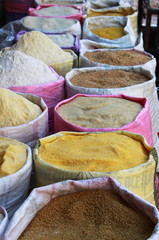Dried fruits and legumes
