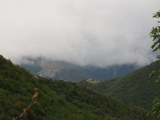 Paesaggio montuoso