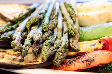 Tasty and healthy vegetables ready to eat