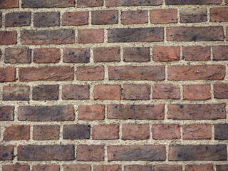 dark red brick wall background