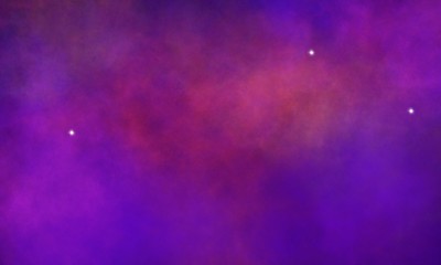 Star and galaxy, space background - Illustration	