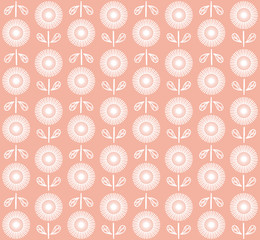 北欧風のシームレスパターン