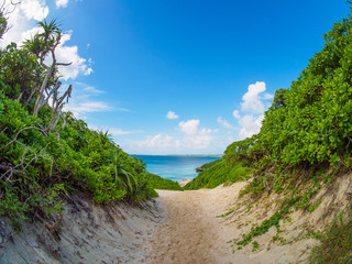 Fototapeta premium A trip to Miyakojima in Okinawa