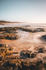 Sunrise at Middle Rock Beach, Lake Cathie
