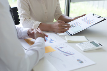 Both accountants have checked the company's finances. Have checked the work and profit of the company In order to plan for business expansion to the European zone and nearby areas