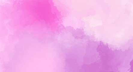 Obraz premium Pink watercolor background for your design, watercolor background concept, vector.