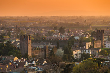 The town of Castelfranco Veneto