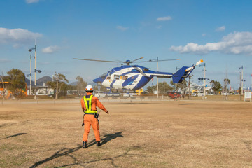 ヘリコプター救急搬送