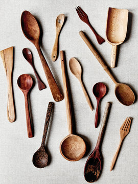 wooden spoon collection