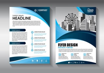 Brochure design, cover modern layout, annual report, poster, flyer in A4 with colorful triangles, geometric shapes for tech, science, market with light background