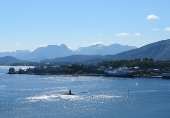 Blick auf &Aring;lesund