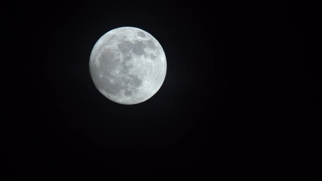 Luna llena en invierno