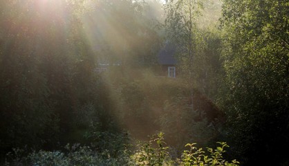 Утро в старой деревне