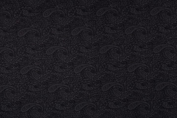 Beautiful dark creative fabric with textile texture background