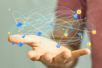 data code binary concept