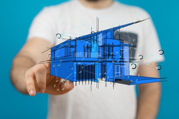 Smart home and future concept