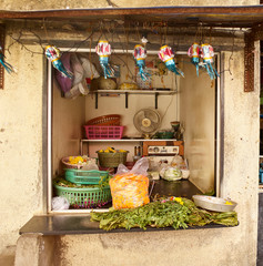 Straßenszene Mumbai Indien