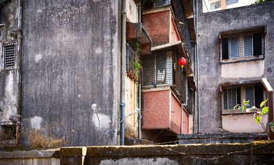 Straßenszene Mumbai Indien
