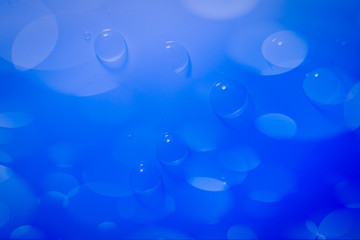 Beautiful abstract close up pink blue and purple bubbles background and wallpaper