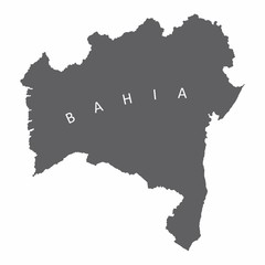 Bahia State map