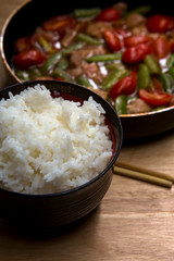 Cooked, Jasmine Rice, Rice - Food Staple, Breakfast, Carbohydrate - Food Type