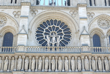 Notre-Dame de Paris , also known as Notre-Dame Cathedral.