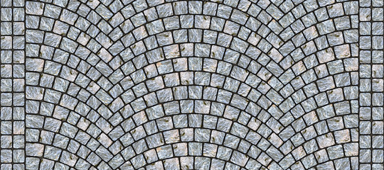 Road curved cobblestone texture 118