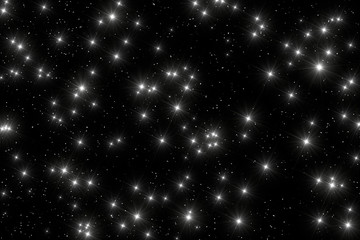 Background of space with stars.