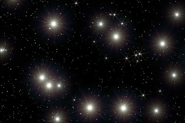 Starry sky.
