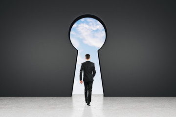 Obraz premium Access and leadership concept